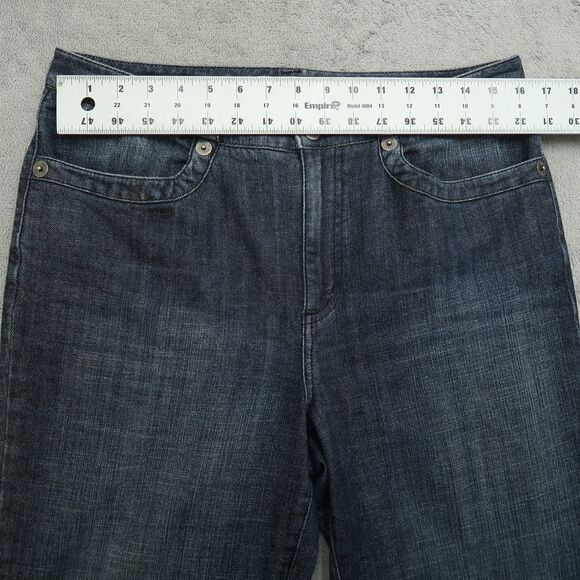 Chico's Platinum Jeans Women's Size 1.5 US-10 High-Rise Garret Crop 22.5" Inseam - Picture 16 of 16